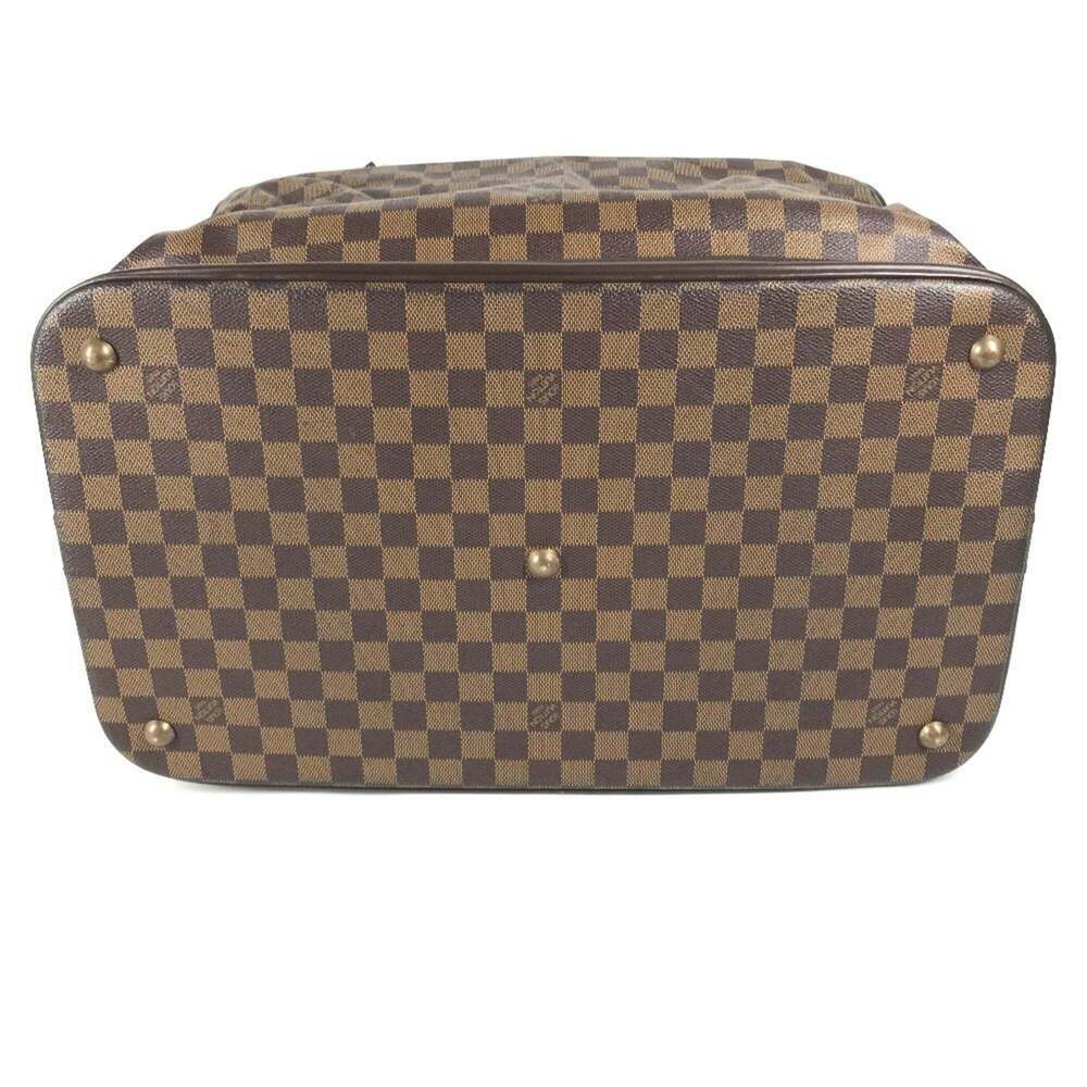 LOUIS VUITTON Brown Damier Canvas Boston Bag - Picture 5 of 14